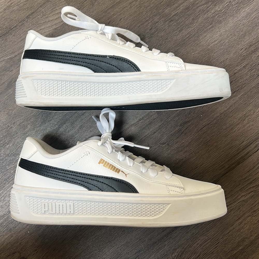 PUMA White Sneakers - Picture 2 of 9
